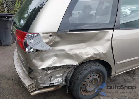 2007 Toyota Sienna Ce z USA, uszkodzony, nr VIN 5TDZK23C67S083220